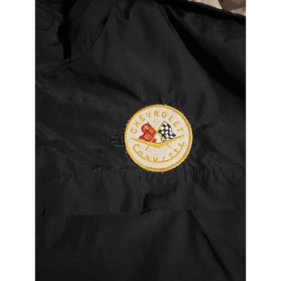 Vintage Corvette Club Jacket 3XL Elbeco Meridian Thinsulated Lining Zip Shell - Picture 2 of 16